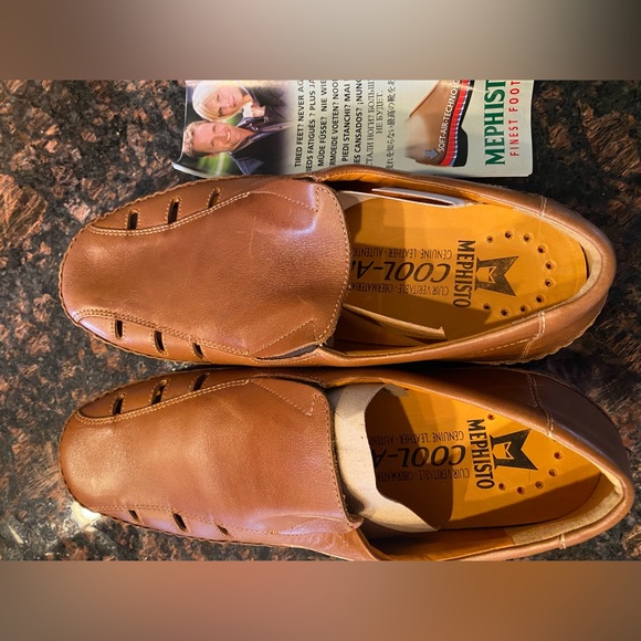 Mephisto Martel Leather Soft-Air Tech Men’s size US 9.5H(extra wide) EUR 9 shoes - Picture 3 of 8